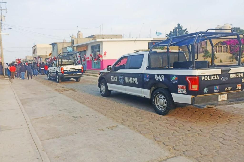 Resguarda policía de Huamantla actos religiosos en la cabecera y las 39 comunidades