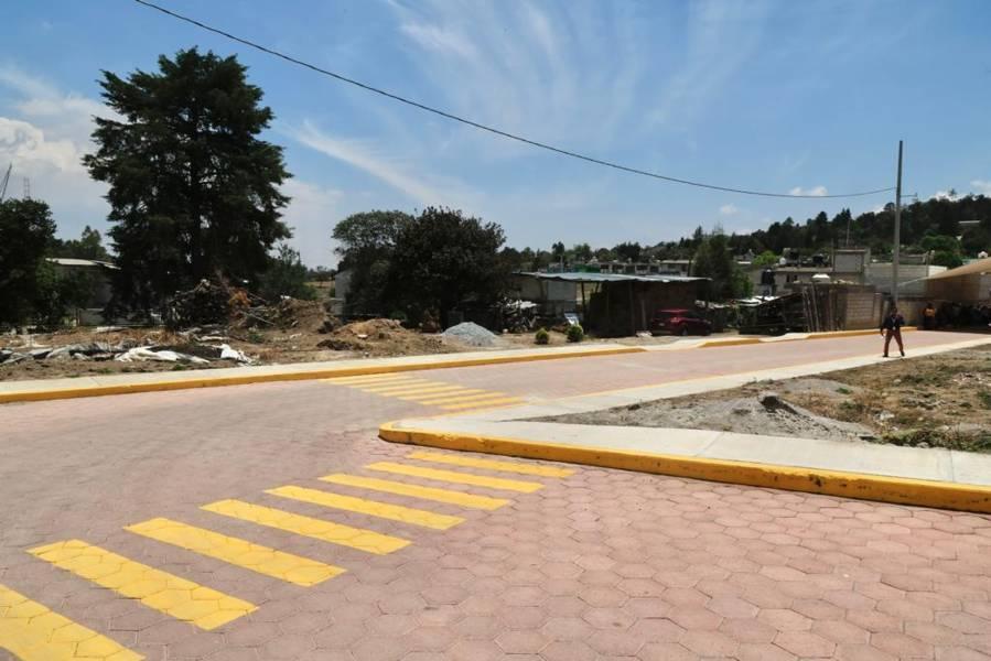 Inauguró Gobernadora obra pública en Tocatlán