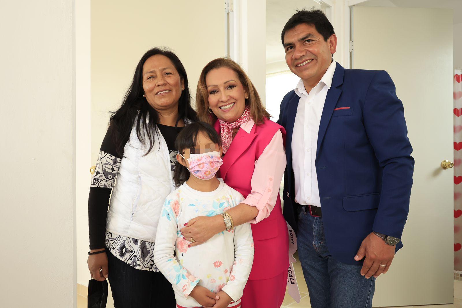 Entregó Gobernadora acciones del programa “Construyendo Viviendas para tu Bienestar” en Tocatlán