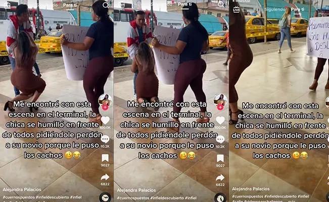 Por acostarse con su cuñado, una mujer es rechazada al pedir perdón de rodillas