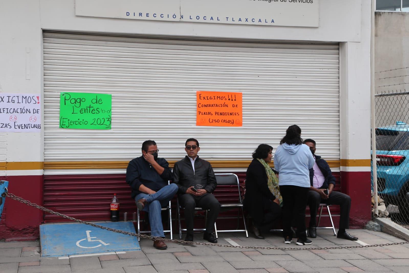 Paran labores trabajadores de la CONAGUA en Tlaxcala 