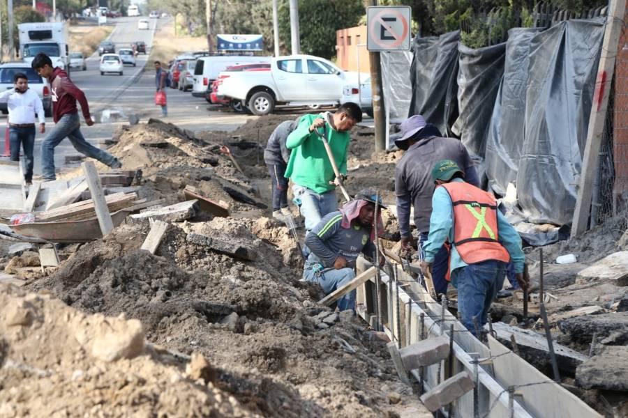 Avanza construcción del C-5 en Tlaxcala 