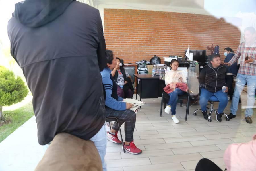 Pobladores se manifiestan por inseguridad en Tlaltelulco 
