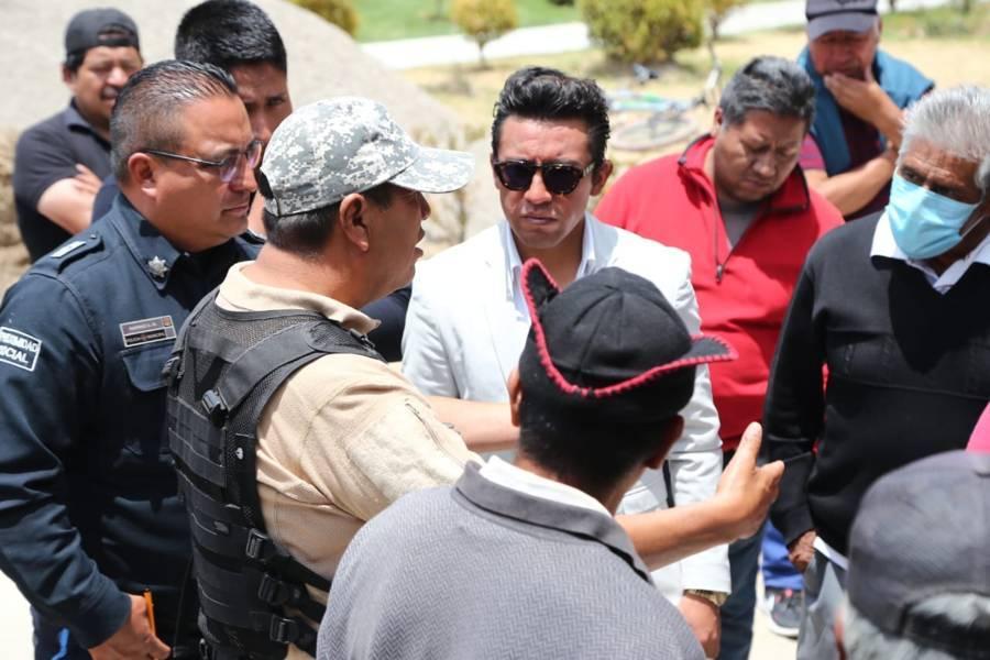 Pobladores se manifiestan por inseguridad en Tlaltelulco 