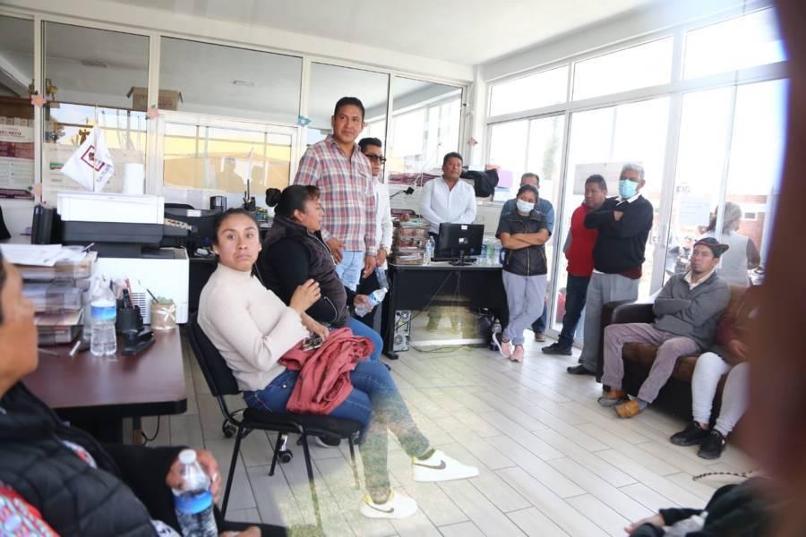 Pobladores se manifiestan por inseguridad en Tlaltelulco 