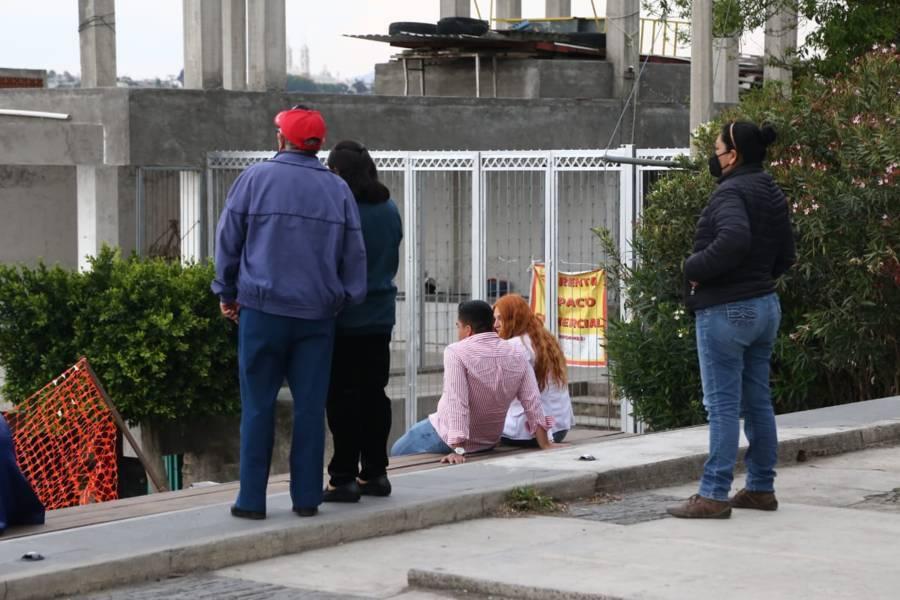 Sin funcionar mirador de las escalinatas de los Héroes