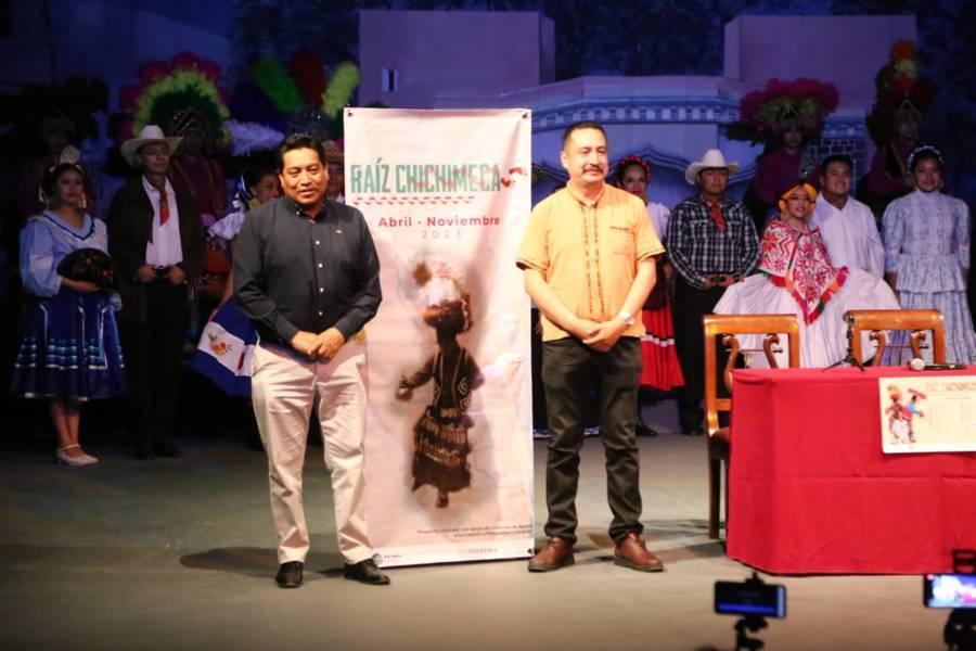 Presentan obra "Raíz Chichimeca"