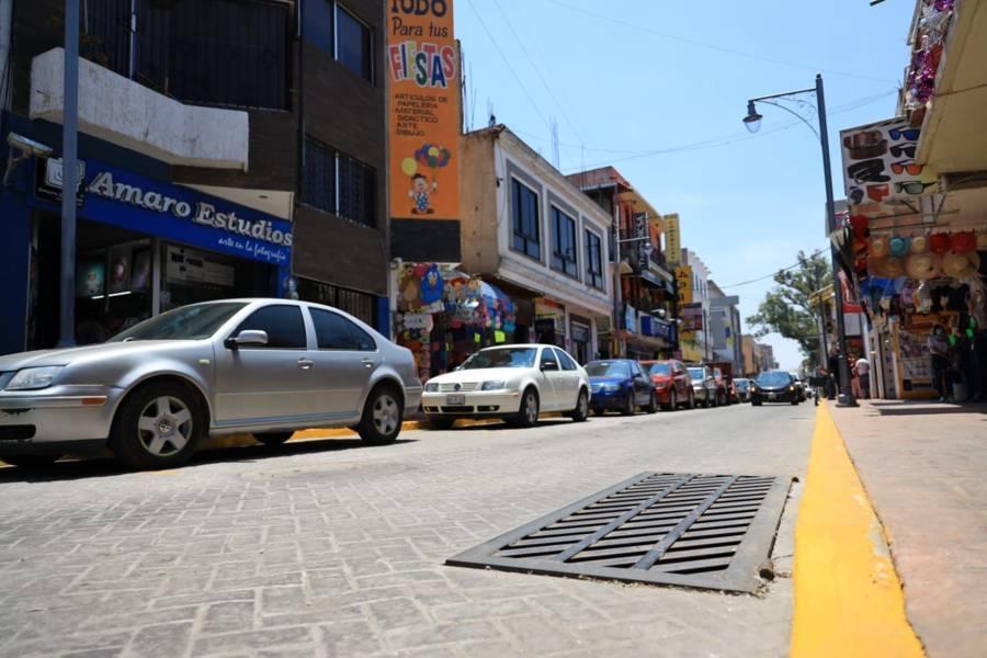 Lista y rehabilitada la calle Manuel Saldaña en Chiautempan