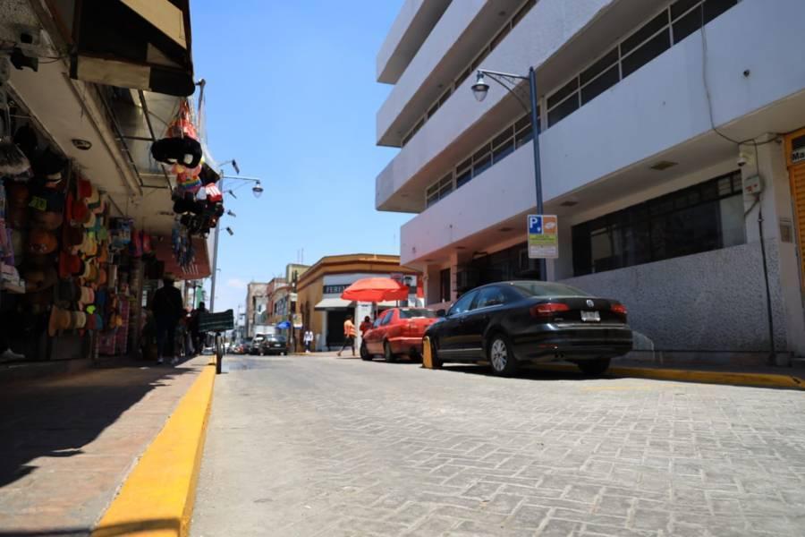 Lista y rehabilitada la calle Manuel Saldaña en Chiautempan