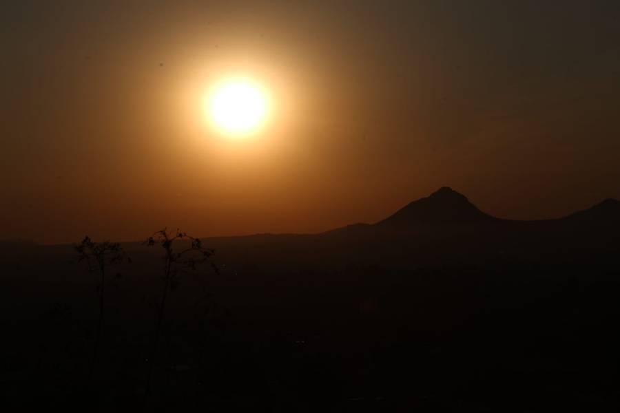 Amanecer dominical desde Totolac