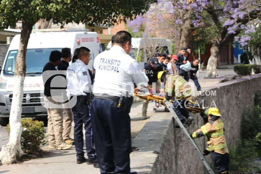 Cae ebrio sujeto al río Zahuapan 
