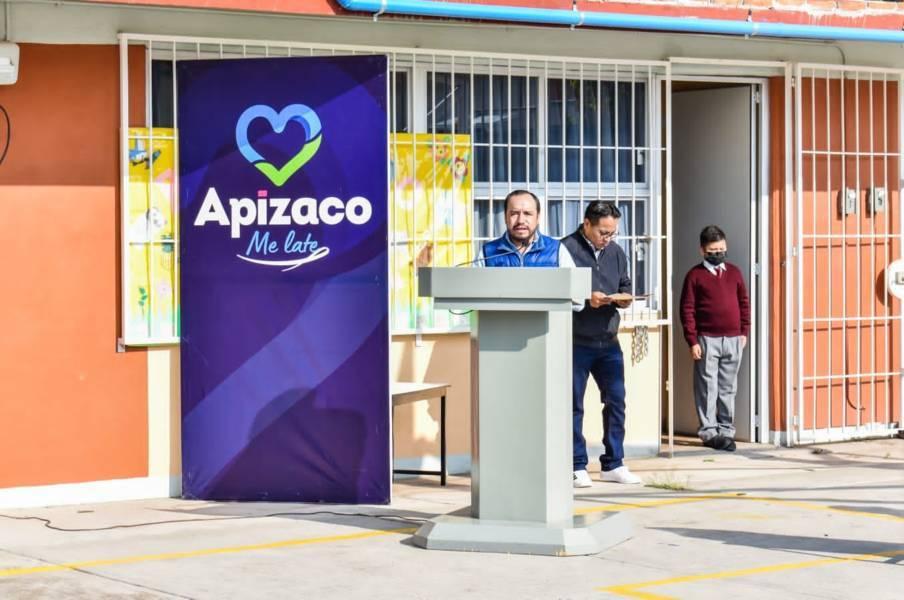 Entregan cámaras de vigilancia en escuela Primaria Niños Héroes de Apizaco