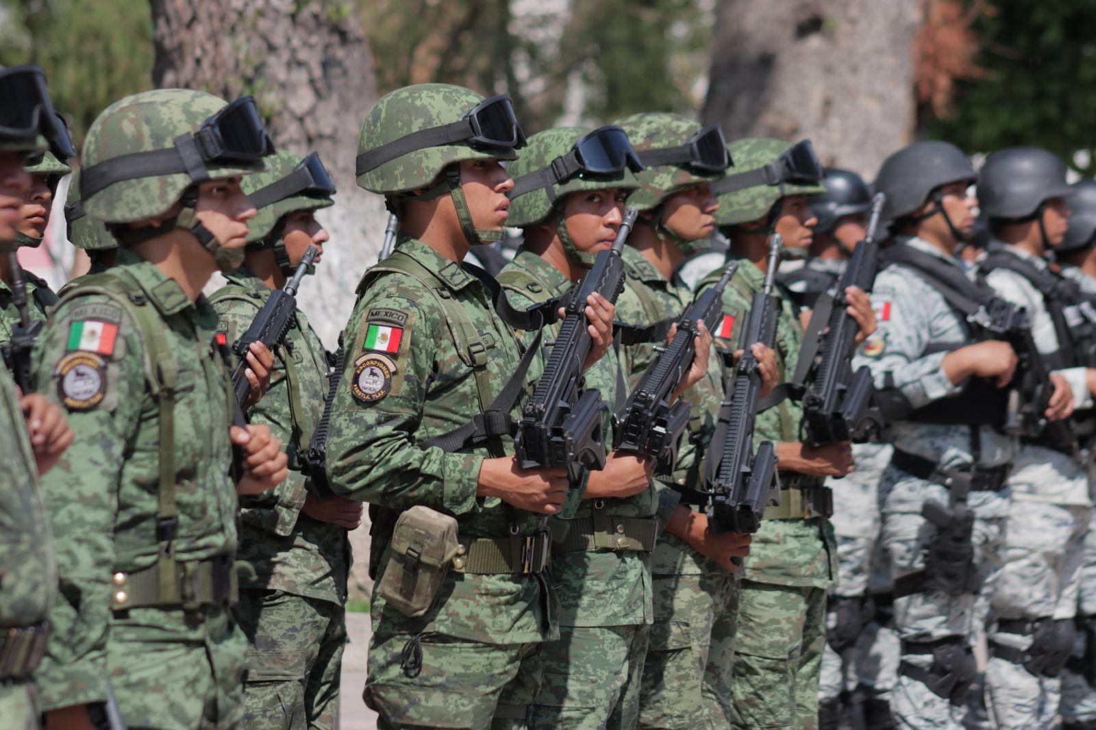 Fortalecen cultura cívica zona militar y GN