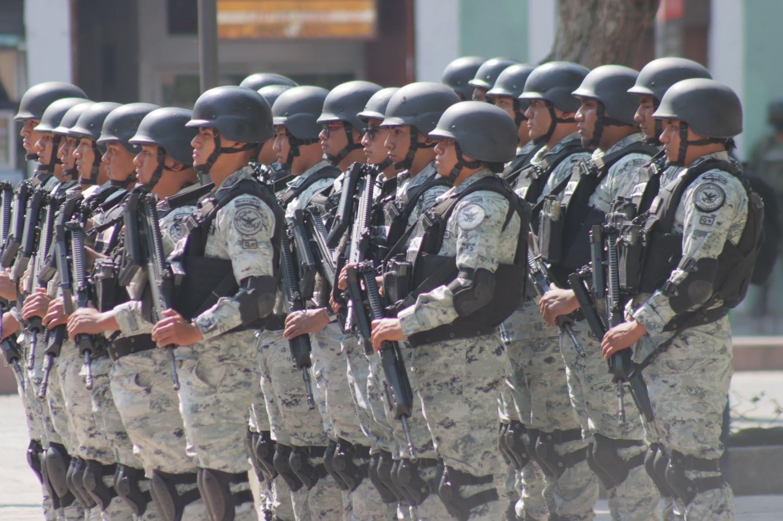 Fortalecen cultura cívica zona militar y GN