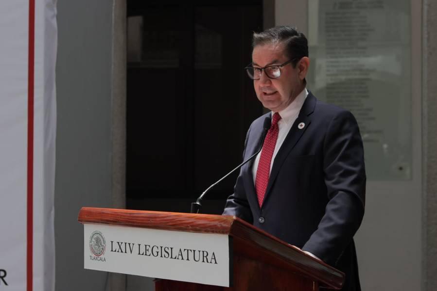 Arranque de la colecta anual 2023 de la Cruz Roja en el Congreso del Estado 
