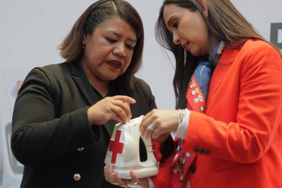 Arranque de la colecta anual 2023 de la Cruz Roja en el Congreso del Estado 