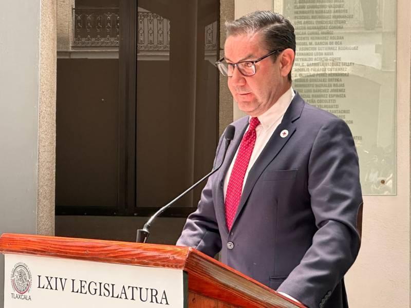 Arranque de la colecta anual 2023 de la Cruz Roja en el Congreso del Estado 