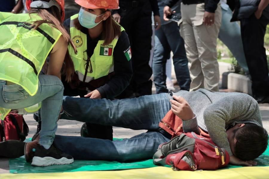 Se suma Tlaxcala al simulacro nacional