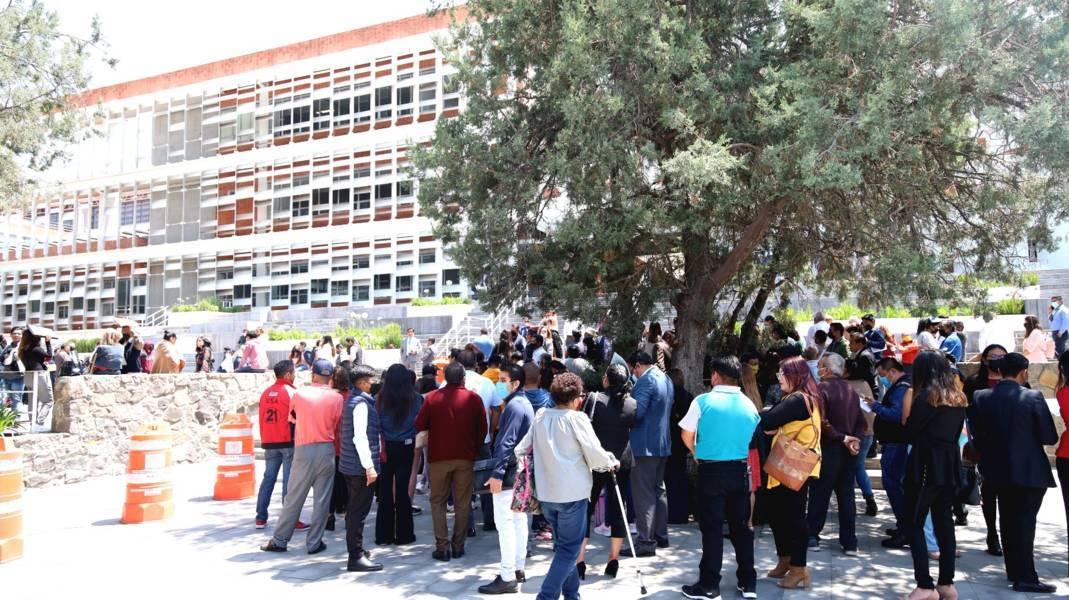 Con éxito, participa Poder Judicial en el “Simulacro Nacional 2023”