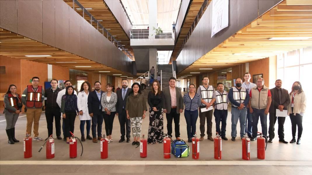 Con éxito, participa Poder Judicial en el “Simulacro Nacional 2023”