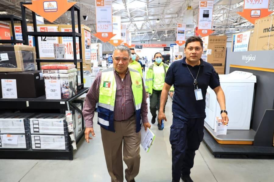 Participa Chiautempan en el Primer Simulacro Nacional por Sismo 2023