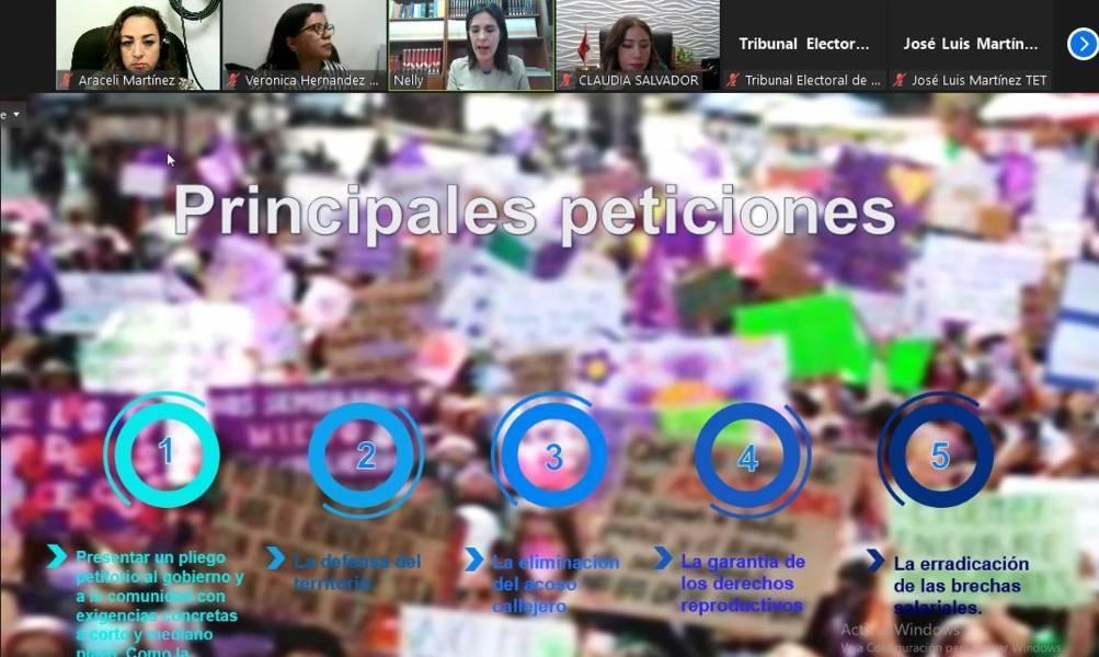 La lucha feminista genera memoria histórica: Sofía Gutiérrez Pérez