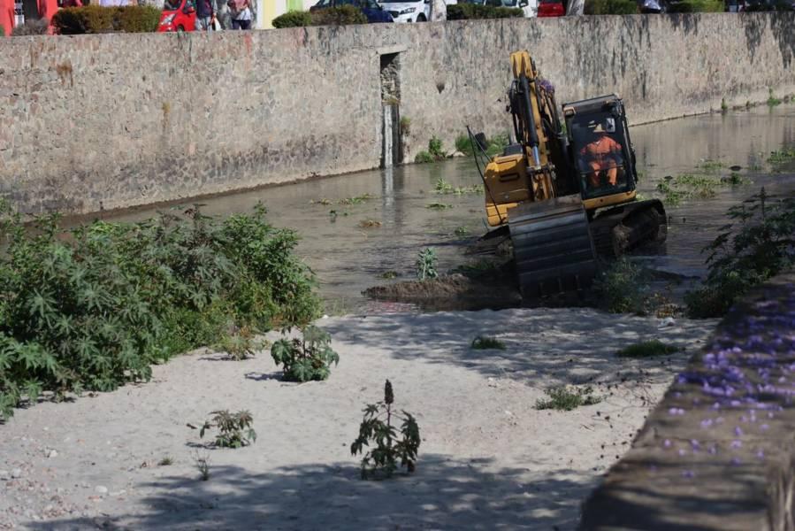 Adiós a la "playita" del río Zahuapan 