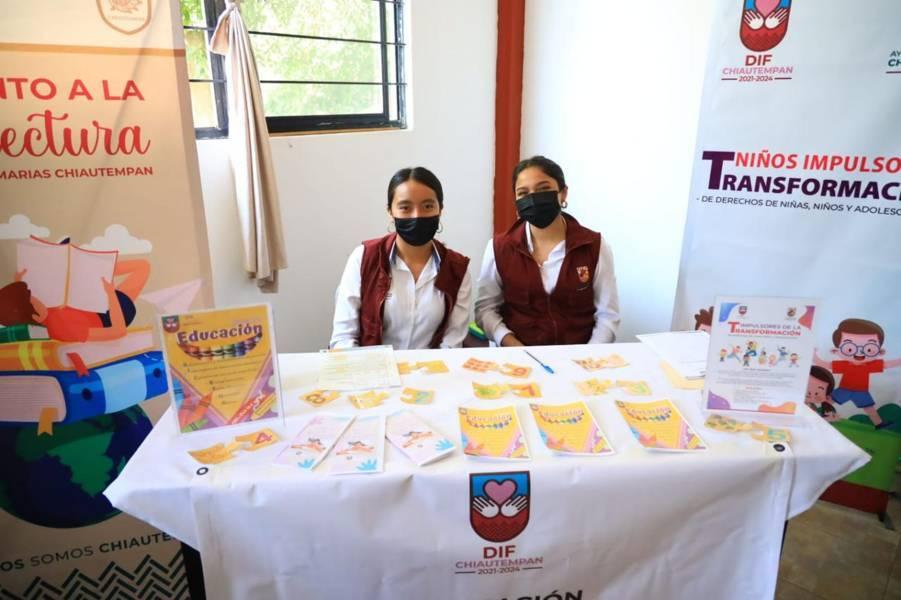 Llega a colonia Industrial de Chiautempan primera Feria de Servicios municipales del SMDIF