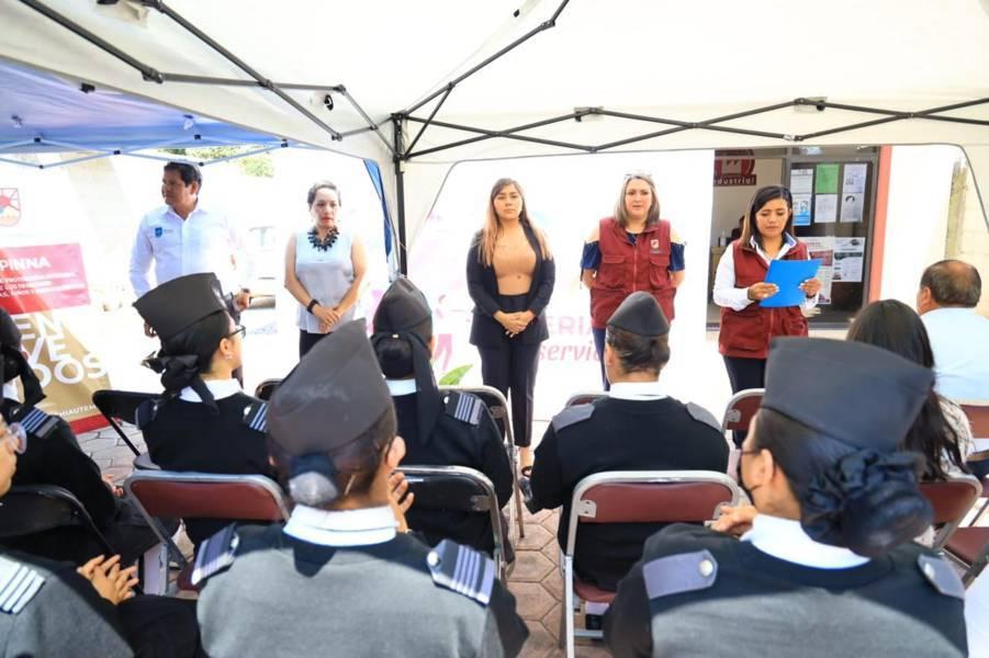 Llega a colonia Industrial de Chiautempan primera Feria de Servicios municipales del SMDIF