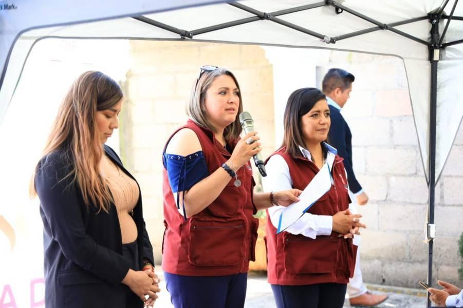 Llega a colonia Industrial de Chiautempan primera Feria de Servicios municipales del SMDIF