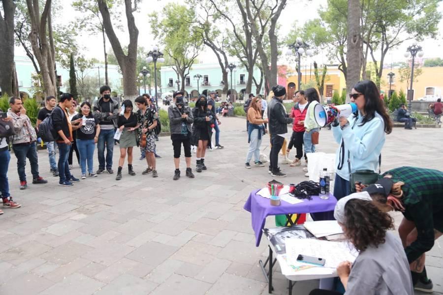 Concentración pacífica a favor de la Cannabis en Tlaxcala 