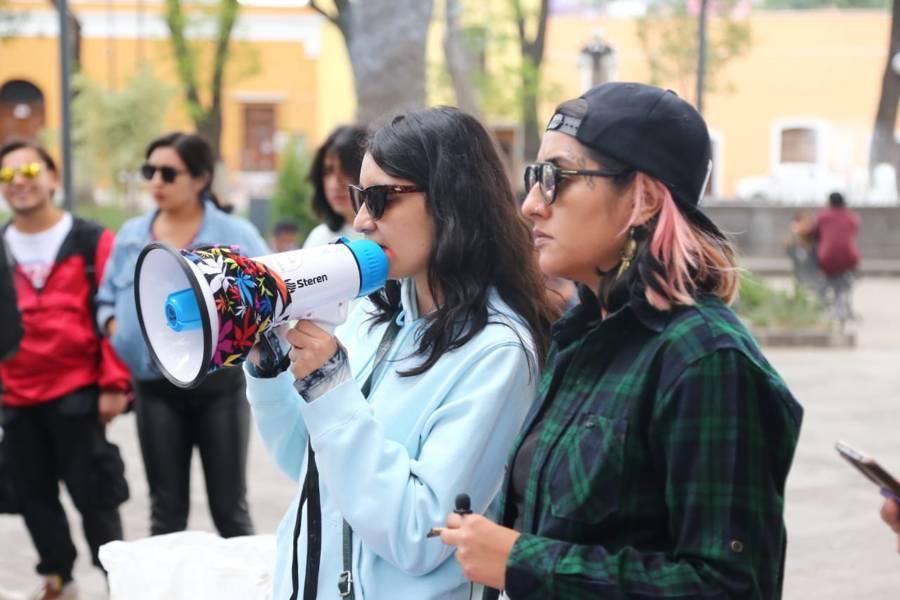 Concentración pacífica a favor de la Cannabis en Tlaxcala 