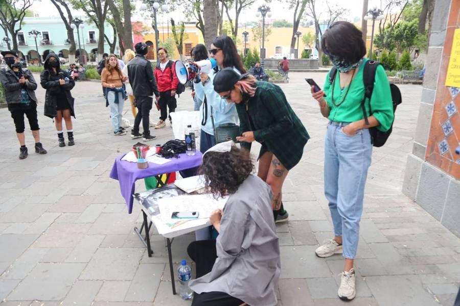 Concentración pacífica a favor de la Cannabis en Tlaxcala 