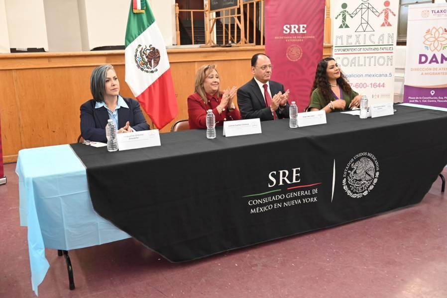 Testificó Gobernadora reencuentro familiar "Uniendo historias" en el consulado general de México en Nueva York