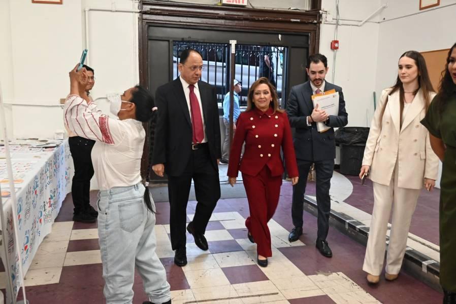 Testificó Gobernadora reencuentro familiar "Uniendo historias" en el consulado general de México en Nueva York