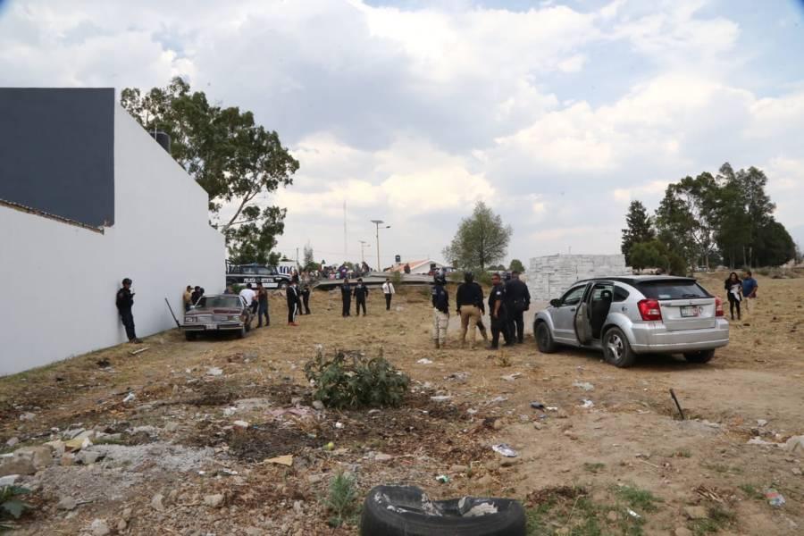Un lesionado deja disputa por predio en Zacatelco 