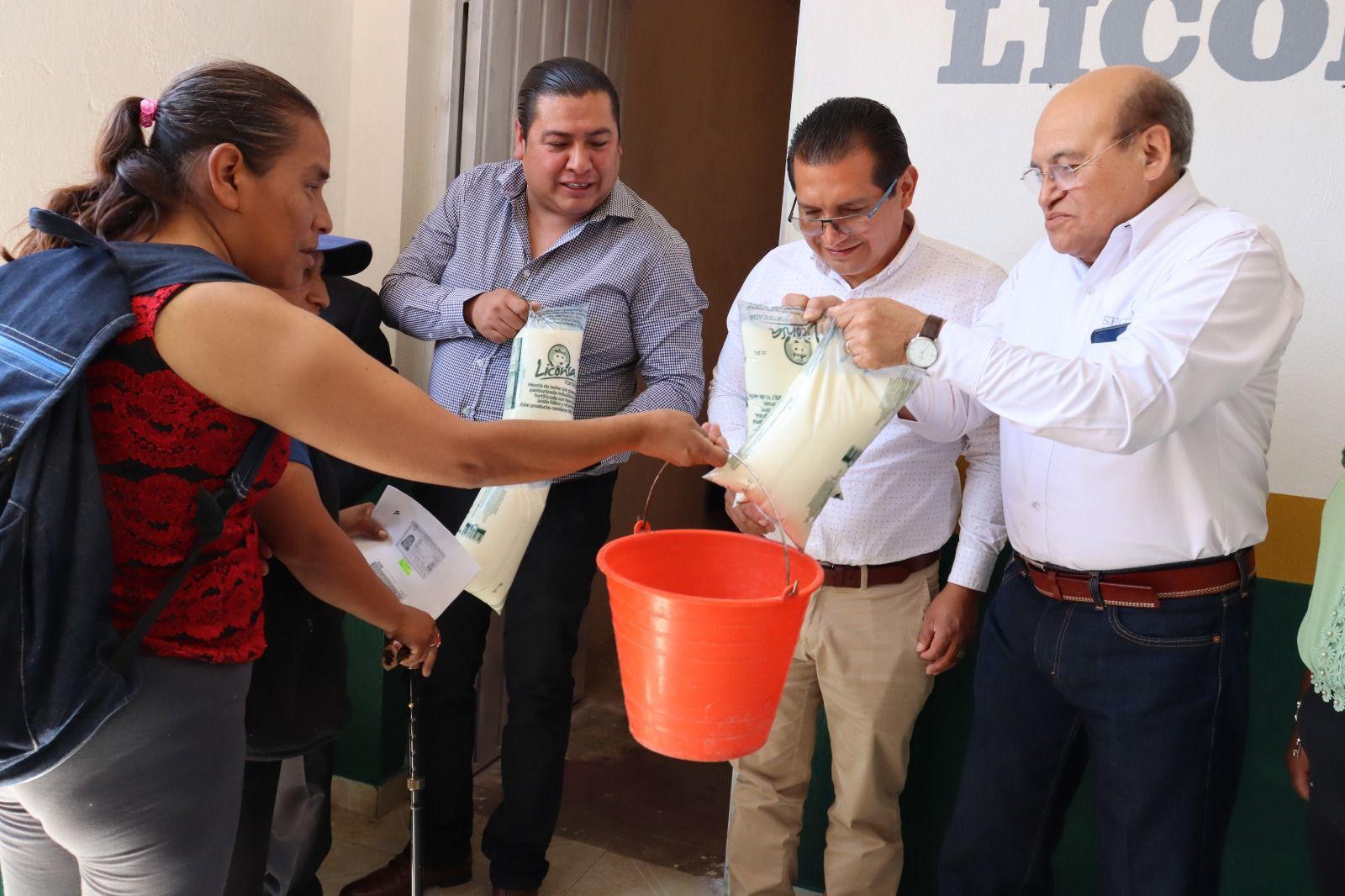 Inaugura Eddy Roldán Nueva Lechería Liconsa en Contla