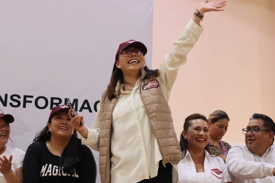 Toma de protesta a los integrantes de los comités en defensa de la 4T