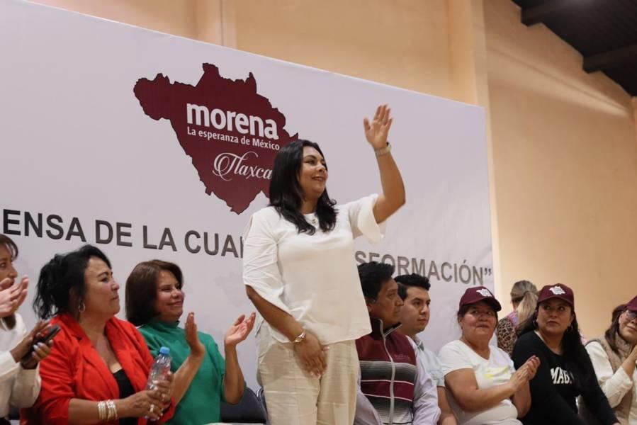 Toma de protesta a los integrantes de los comités en defensa de la 4T