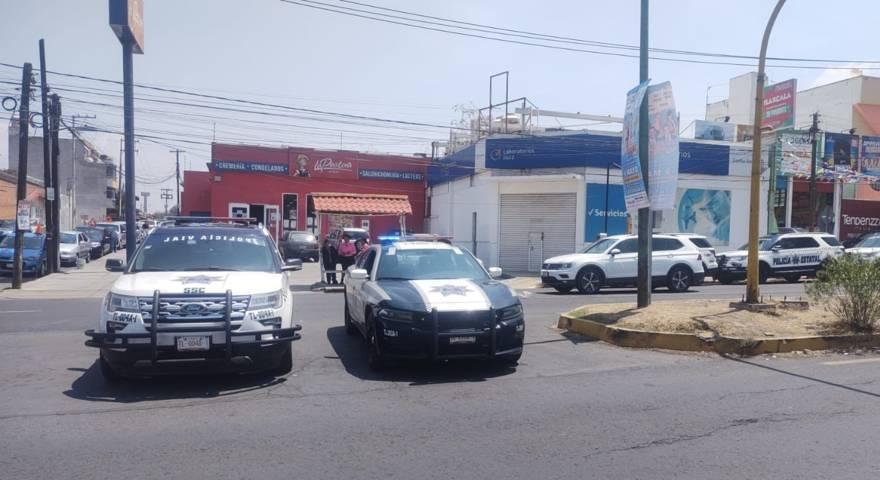 Inspecciona Policía Municipal de Chiautempan en coordinación con la SSC lote de autos para prevención del delito 