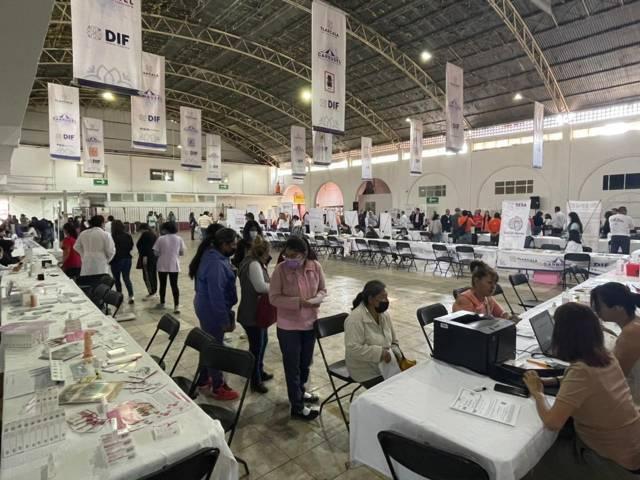 Inauguran en Chiautempan el “Carrusel de Información y Servicios” del DIF Estatal