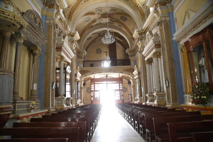Aspectos Iglesia de Santa María Acuitlapilco 