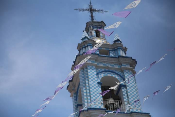 Aspectos Iglesia de Santa María Acuitlapilco 