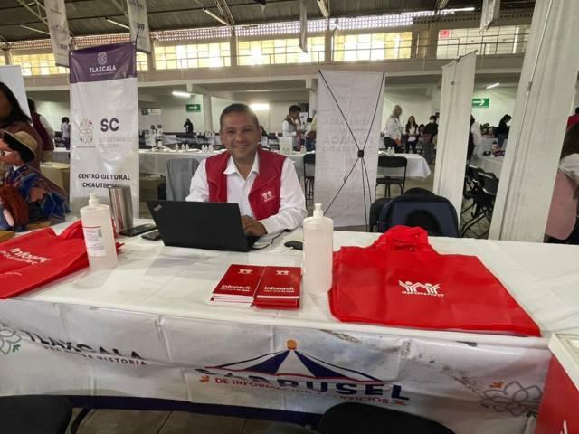 Inauguran en Chiautempan el “Carrusel de Información y Servicios” del DIF Estatal