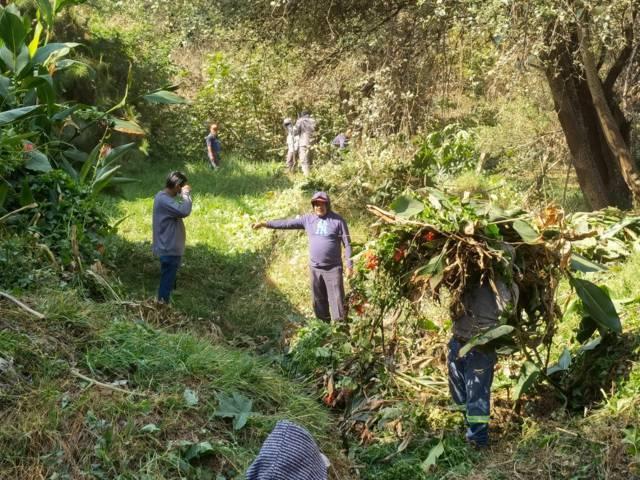 Gobierno estatal y ayuntamiento capitalino inician restauración de la barranca de Xico