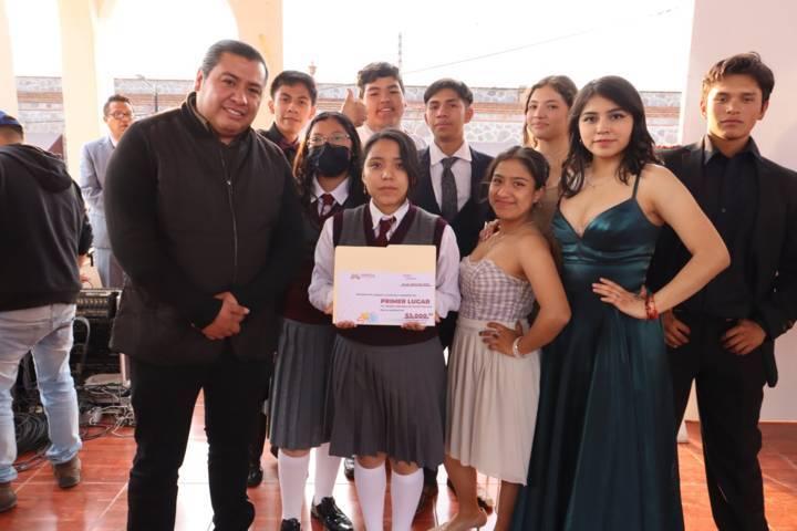 Con Gran Éxito se desarrolló en Contla el "Primer Concurso de Teatro Escolar"