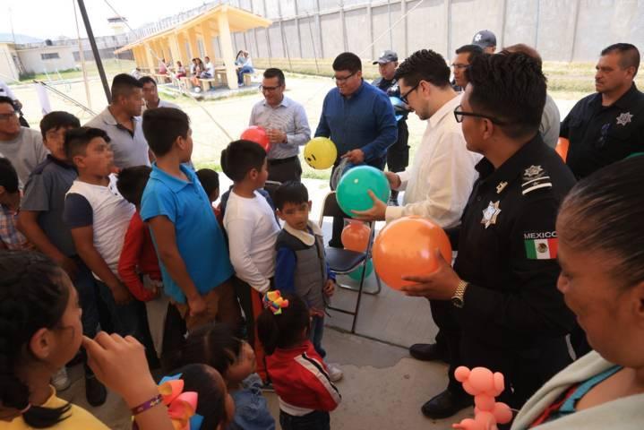 Celebran día de la niñez en Cereso de Apizaco