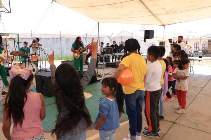 Celebran día de la niñez en Cereso de Apizaco