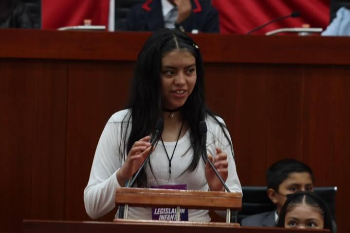 Se lleva a cabo el décimo cuarto Parlamento Infantil 