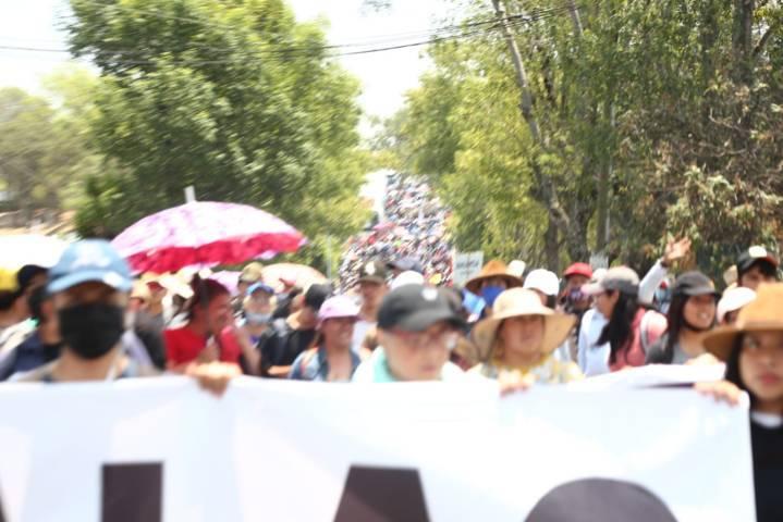 Se manifiestan alumnos y docentes en exigencia de mejora en infraestructura 